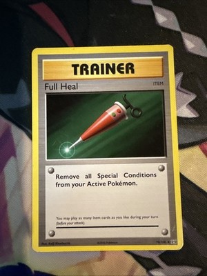 Pokemon TCG XY Evolutions LP Full Heal 78/108