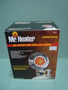 Mr. Heater #MH15T Single Tank Top Heater 10,000 to 15,000 BTU NEW NEVER USED