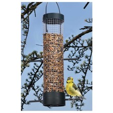 2x Vogelfutterstation Futterspender Vogelfutterspender Futterstation Kunststoff 