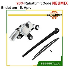 HINTEN HECK SCHEIBENWISCHER WISCHERMOTOR DUSE FÜR AUDI A3 A4 B6 B7 B8 8E9955711A