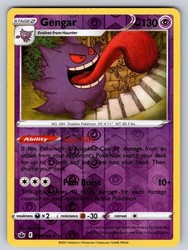 Gengar 057/198 Chilling Reign Reverse Holo