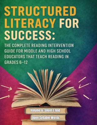 STRUCTURED LITERACY FOR SUCCESS: THE COMPLETE READING INTER... Budding Brains Bo