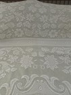 Vintage Bates Queen Elizabeth  Bedspread light  Green with Fringe 74"x110" — photo 4
