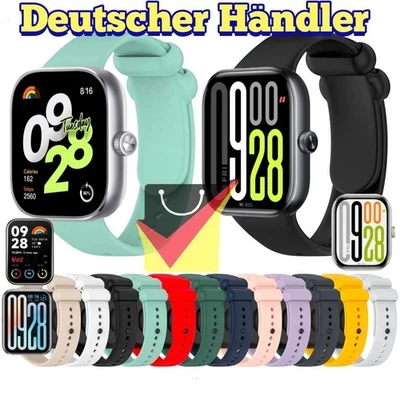 Silikon Armband für Xiaomi Mi smart Band 8 Pro / 9 Pro / Redmi Watch 4 / 5 / 6 - Bild 1 von 4