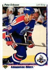 1990-91 Upper Deck - Star Rookie Peter Eriksson #145 (RC)