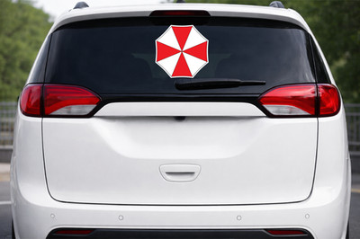 Umbrella Corp Bio-Hazard Zombie Outbreak Resident Evil Decal Sticker P282