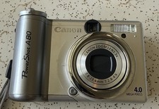 Canon PowerShot A80 4MP Digital Camera WORKS