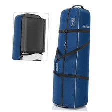 Golf Travel Bags for Airlines with Wheels, Soft-Sided 900D Oxford Cover, Blue