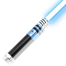 Lightsaber Dueling Light Saber with 12 RGB Colors 16 Sound Fonts, Motion Cont...