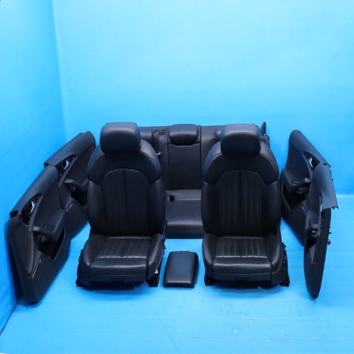 Audi A6 4G C7 Avant Lederausstattung S-LINE Sportsitze Memory elektrisch SCHWARZ