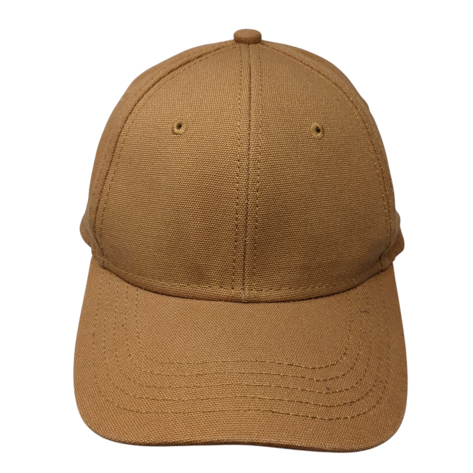George Strapback Hat Brown One Size Solid Adjusta… - image 1