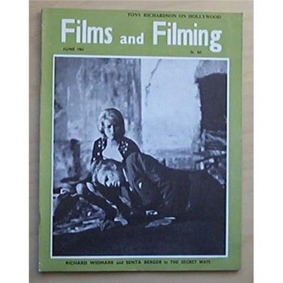 RICHARD WIDMARK/SENTA BERGER FILMS AND FILMING MAGAZINE JUNE 1961 THE SECRET WAY