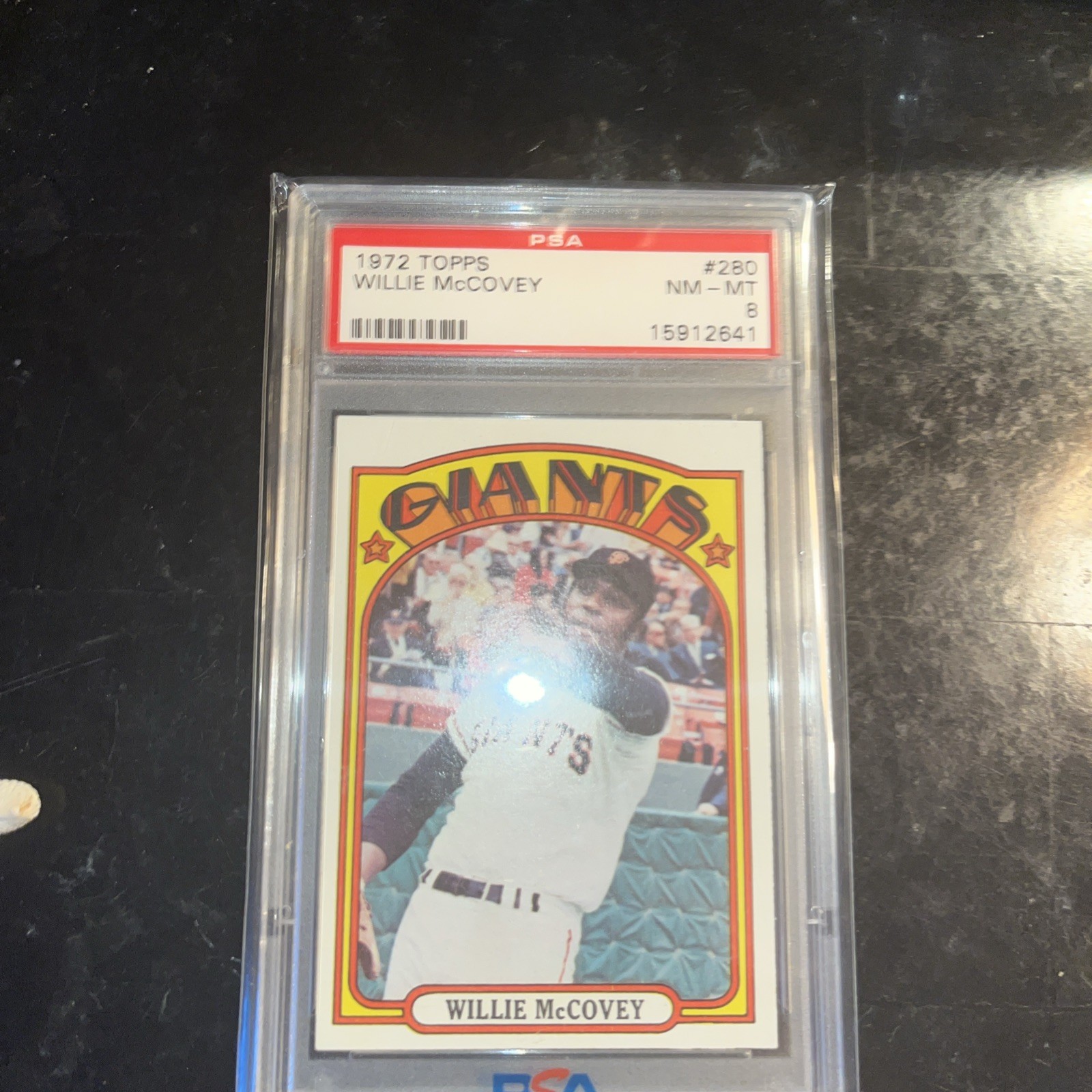 1972 Topps #280 Willie McCovey PSA 8 -