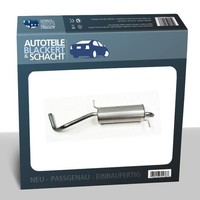 EndschalldäMpfer für Seat Ibiza IV / Skoda Fabia / VW Polo