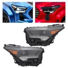 Right & Left Headlights With DRL, Full?LED Headlamps for 2024-2025 Toyota Tacoma
