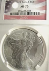2012 $1  American Silver Eagle  -Flag Holder-  NGC MS70 - NO RESERVE