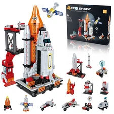 Space Exploration Shuttle Toys for 6 7 8 9 10 11 12 Year Large, Multicolor 