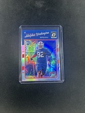 2016 Donruss Optic Rookies Holo Adolphus Washington Rookie RC