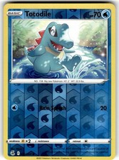 Totodile 055/264 Common Fusion Strike Pokemon Reverse Holo Near Mint