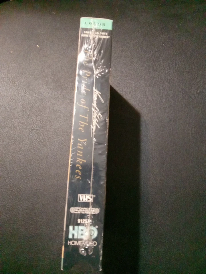 NEW Sealed The Pride Of The Yankees (Gary Cooper as Lou Gehrig) (1969 VHS) Foto 4 de 4