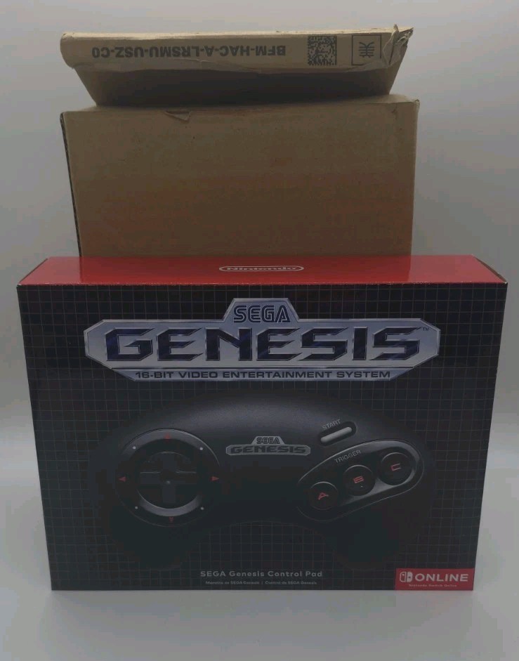 US Version SEGA Genesis Wireless Controller for Nintendo Switch Online - NEW