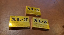 3 PKs XL-3 Medicine Relief for Cold Fever and Pains 60 Ct TOTAL 1/2027 SEALED 