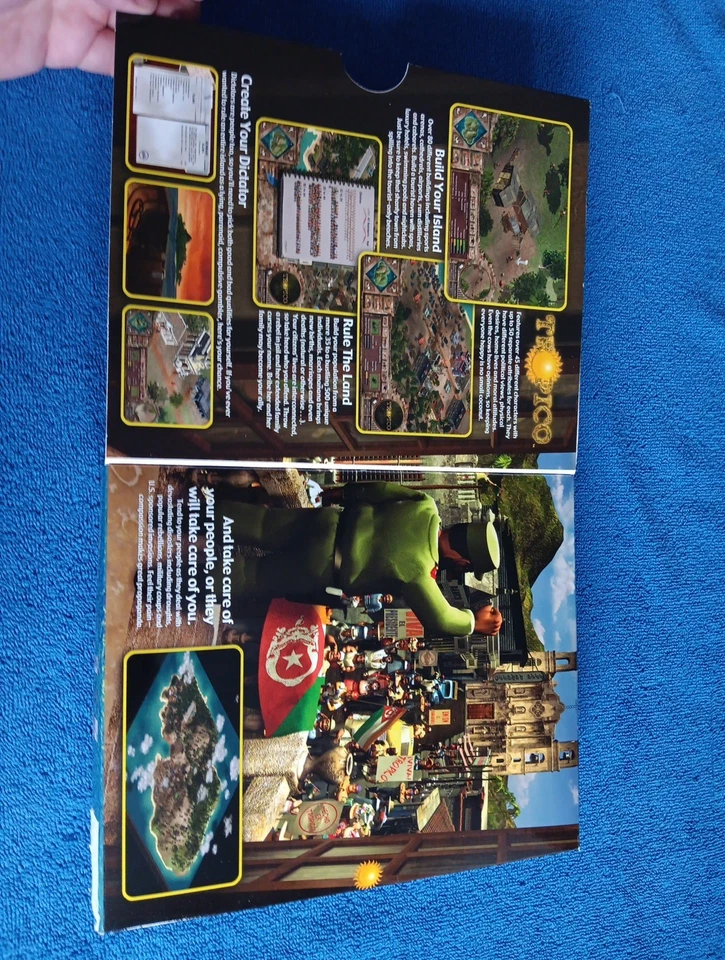 2k Computer Game Tropico (Big Box) Caribbean Dictator Game Sealed - Image 2 of 4