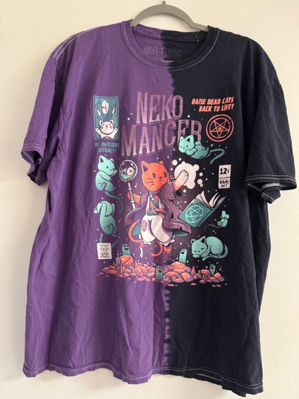 Nekomancer by Hot Topic Size XL For The Kitty Lover
