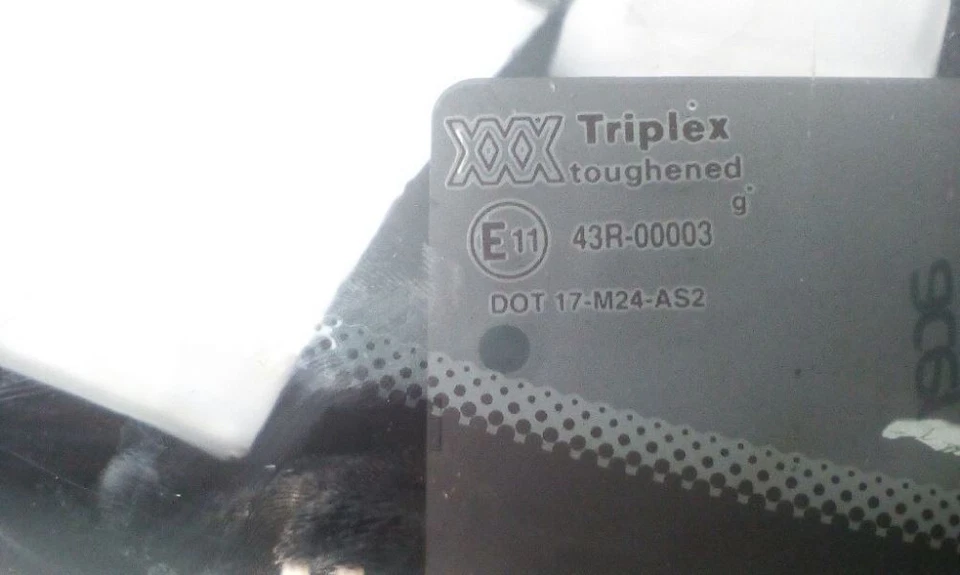 Cuarto de cristal trasero derecho pasajero ventana cupé se adapta a 97-06 Jaguar XK8 XKR Foto 3 de 3