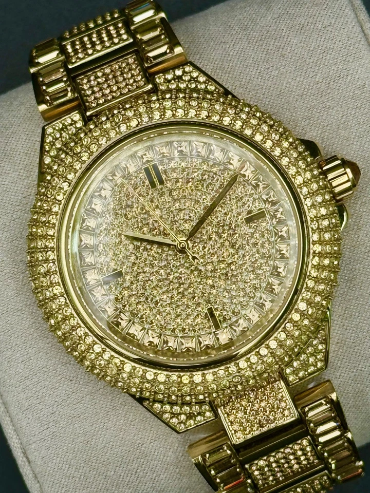 MICHAEL KORS Camille MK5720  Gold Pave Dial Stainless Steel Quartz Unisex Watch - Image 2 of 4