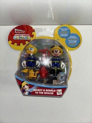 Disney Mickey Mouse Clubhouse Feuerwehr Set Mickey & Donald OVP 