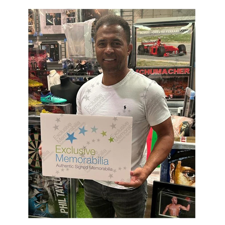 Camiseta de rugby de Inglaterra firmada por Jason Robinson. Bordado Campeones Mundial Foto 4 de 4