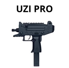 Compact Uzi Pro Electric 7MM-8MM Black Metal Full Auto Gel Blaster