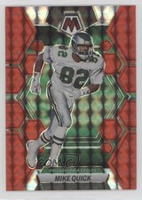 2023 Panini Mosaic Red Mosaic Prizm Mike Quick #200 13hf