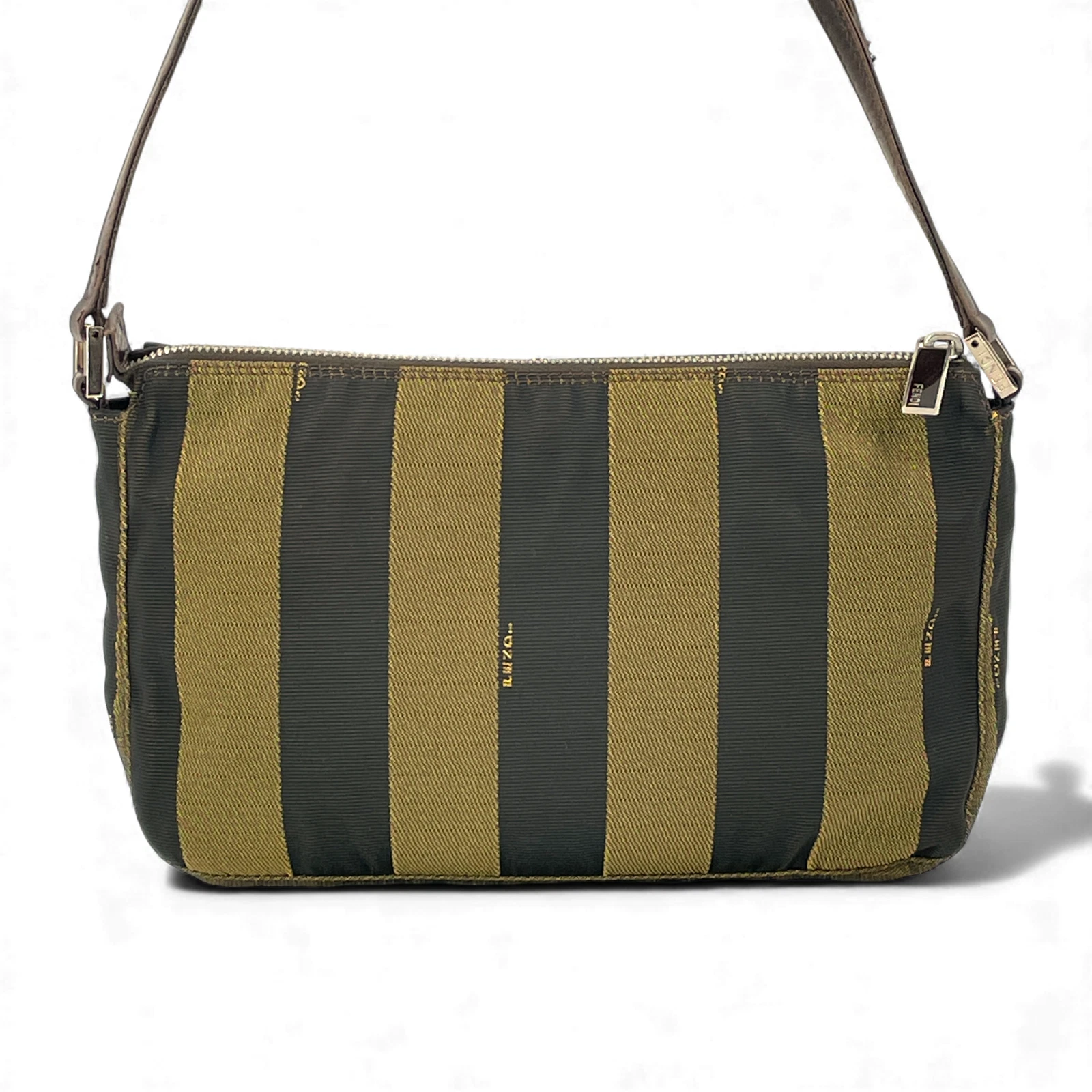 Fendi — Auth FENDI Pecan Pattern Made in Italy Ladies Accessory Pouch RE250