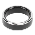 Smart Ring Health Tracker Magnetic Charging 316 Steel Ceramic Sports Health