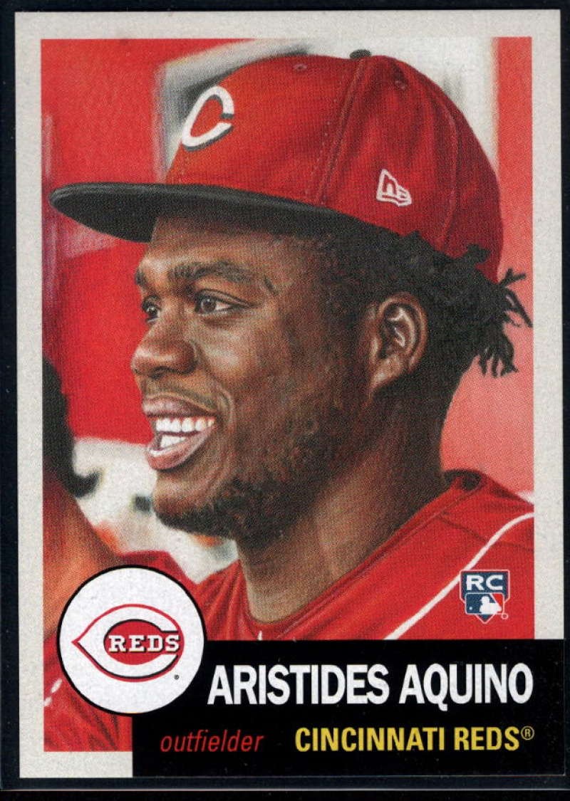 Aristides Aquino 2020 Topps Living Set #283 RC Reds 