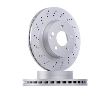 2x DELPHI Bremsscheiben Vorne passend für MERCEDES-BENZ SLC (R172) 295mm