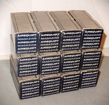 Airequipt Vintage Slide Magazines for 2 x 2 Slides Per Box with Clips Lot of 12