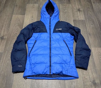 Berghaus Jacke - Kapuze isoliert & wattiert HydroDown 600 - Herren Medium - blau