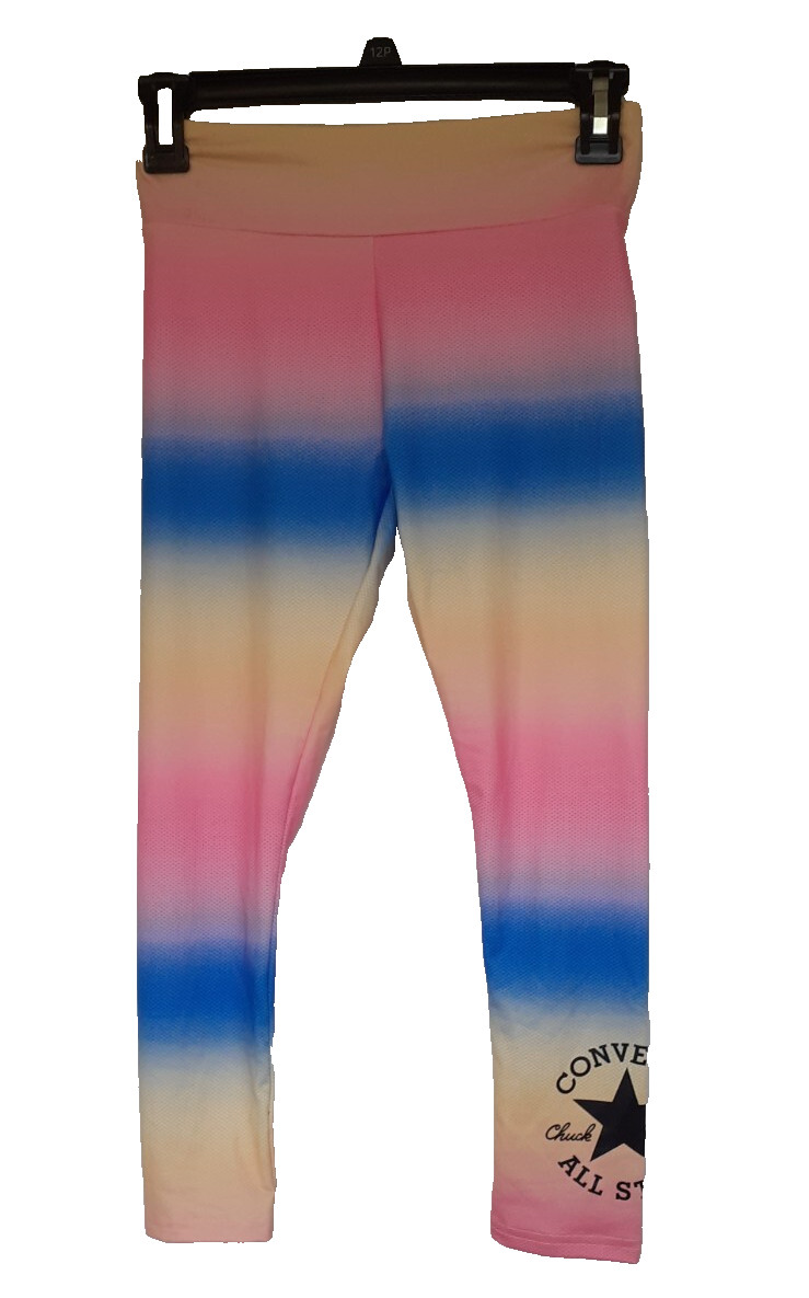 Converse Girls High Rise Sunny Oasis Leggings M