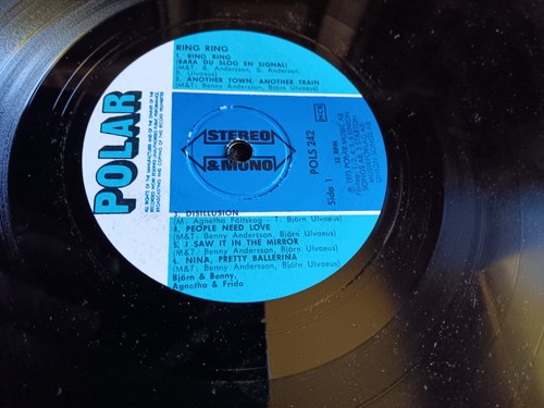 Abba - Ring Ring - LP - Original Polar records Sweden ' 73 - POLS 242 - Picture 5 of 6