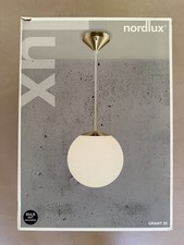 Nordlux Grant 25 Single Pendant in Brass