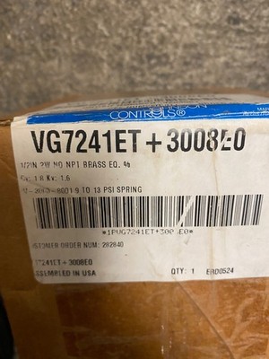 Johnson Controls, VG7241et+3008e0