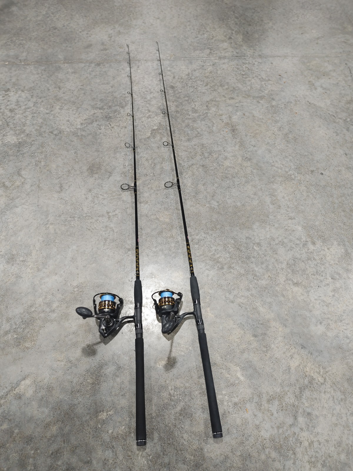 PENN Battle Spinning Reel and Fishing Rod Combo 