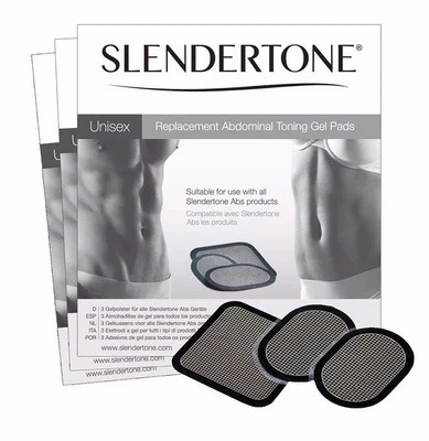 SLENDERTONE EU Coussinets en gel pour ceinture abdominale Slendertone (1 paquet) – Hydrogel de