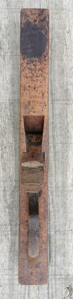 Rabot ancien, Varlope de menuisier Meynar, 68 cm. - Photo 2/4