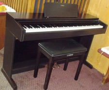 Yamaha YDP-143 Arius Digital Piano & Stool in Dark Rosewood