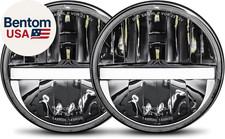7 Inch LED Headlight round DOT Approved Classic LED Headlights Compatible with J
