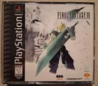 Final Fantasy VII PS1 Black Label Complete w/ Manual Tested Working Sony 🔥 🔥